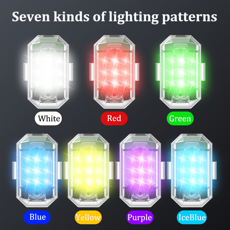 2PCS/4PCS Wireless LED Drone S - Drone Beacon Light 评论和价格