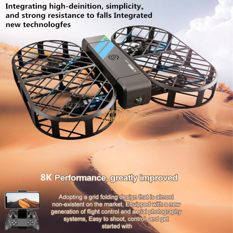 8K HD Camera 360° Protection O - Drone Remote Controller Lanyard 评论和价格
