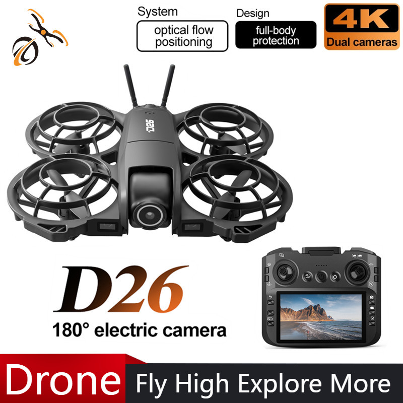 D26 Drone 4K Aerial HD 180° Ca - Drone Battery Charger 评论和价格